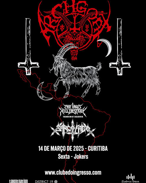 Archgoat Retorna ao Brasil em 2025