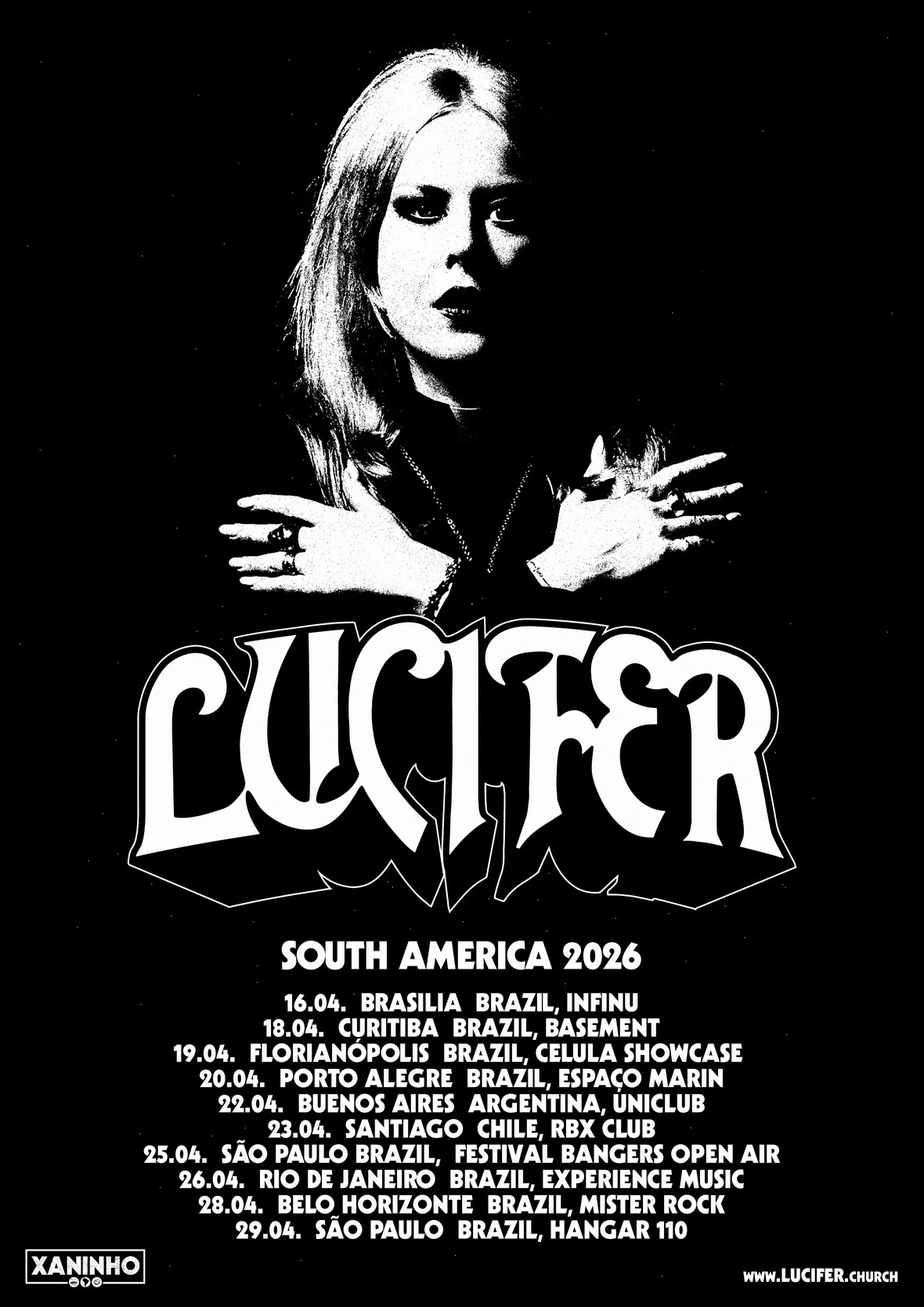 Próximos shows: Lucifer volta ao Brasil em abril